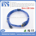 Хорошее качество Blue Micro USB Cable Зарядка и передача данных